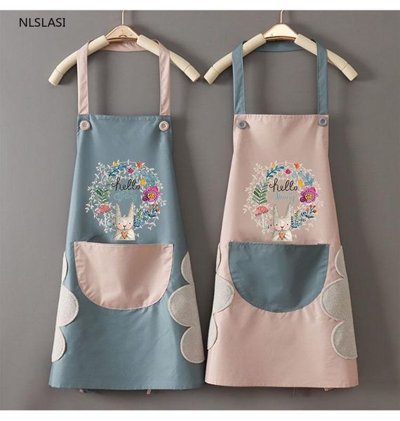 aprons 1pcs kitchen sleeveless apron wipeable waterproof oil-proof cartoon wreath nail shop for women baking accessories
aprons 1pcs kitchen sleeveless apron wipeable waterproof oil-proof cartoon wreath nail shop for women baking accessories