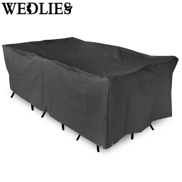 black polyester garden patio table cover waterproof outdoor furniture shelter dustproof protective home textiles supplies cloth
black polyester garden patio table cover waterproof outdoor furniture shelter dustproof protective home textiles supplies cloth