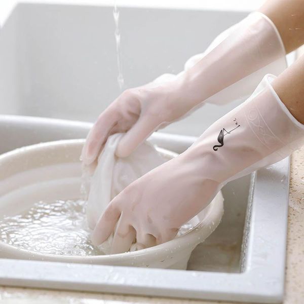 disposable gloves 1pair multifunctional waterproof portable dish washing kitchen accessories cleaning glove rubber latex 
disposable gloves 1pair multifunctional waterproof portable dish washing kitchen accessories cleaning glove rubber latex