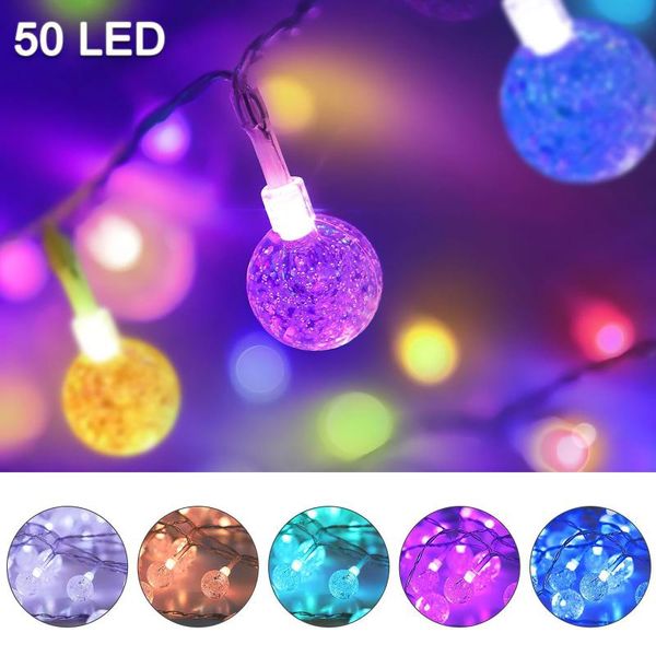 strings 50m/1965inch crystal light ball 50 leds rgb fairy remote control string ip65 waterproof outdoor bulb
strings 50m/1965inch crystal light ball 50 leds rgb fairy remote control string ip65 waterproof outdoor bulb