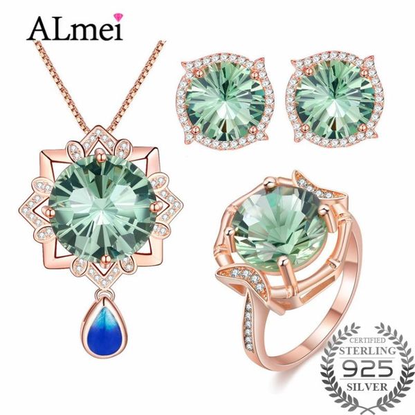 bracelet, earrings & necklace almei tested 925 sterling silver green cz stone luxury jewelry set for women earring/pendant/necklace/ring wit, Black
bracelet, earrings & necklace almei tested 925 sterling silver green cz stone luxury jewelry set for women earring/pendant/necklace/ring wit, Black