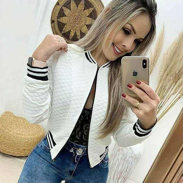fashion solid basic casual jacket coat autumn pink white female zipper overcoat outfit spring women's jackets, Black;brown
fashion solid basic casual jacket coat autumn pink white female zipper overcoat outfit spring women's jackets, Black;brown