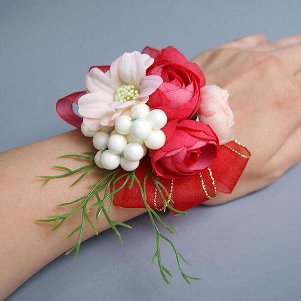 decorative flowers & wreaths redjck 4 pcs\lot silk hybrid artificial hand flower for wedding party decoration bride bridesmaid wrist
decorative flowers & wreaths redjck 4 pcs\lot silk hybrid artificial hand flower for wedding party decoration bride bridesmaid wrist