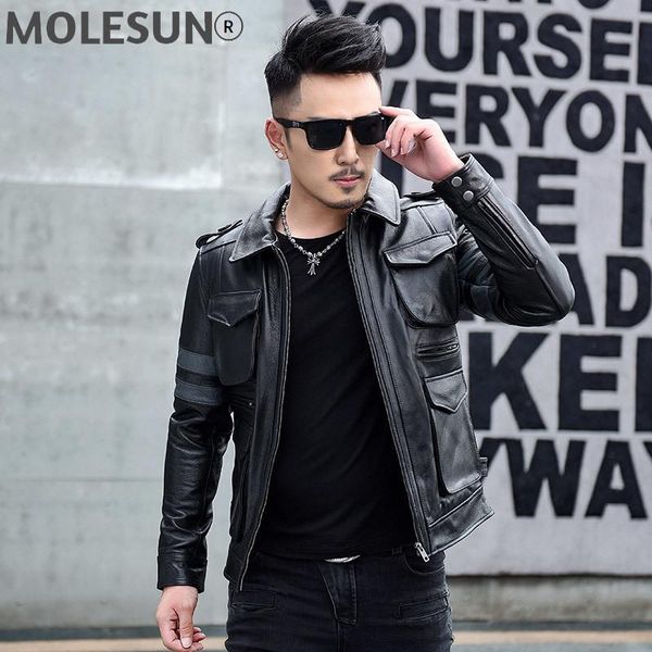 men's leather & faux akoosun men jacket genuine jackets 2021 clothing short cow clothes motorcycle autumn coat male hommes veste lxr478, Black
men's leather & faux akoosun men jacket genuine jackets 2021 clothing short cow clothes motorcycle autumn coat male hommes veste lxr478, Black
