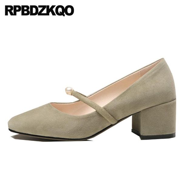 dress shoes chunky japanese suede medium heels mary jane size 4 34 pearl square toe strap block for women runway genuine leather, Black
dress shoes chunky japanese suede medium heels mary jane size 4 34 pearl square toe strap block for women runway genuine leather, Black