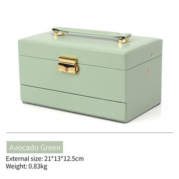 jewelry pouches, bags avocado green portable pu leather storage box with lock mirror for femal ring earring pendent bracelet jewellery holde, Pink;blue
jewelry pouches, bags avocado green portable pu leather storage box with lock mirror for femal ring earring pendent bracelet jewellery holde, Pink;blue