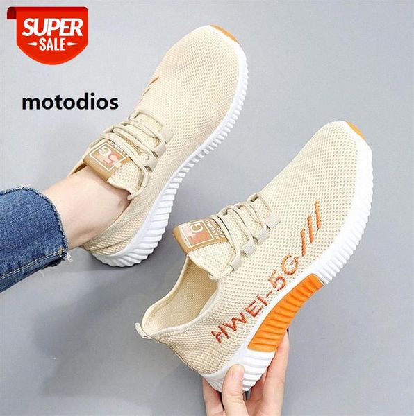 feizhi women's shoes breathable sports stall mesh jogging flat casual 5g #ps7t