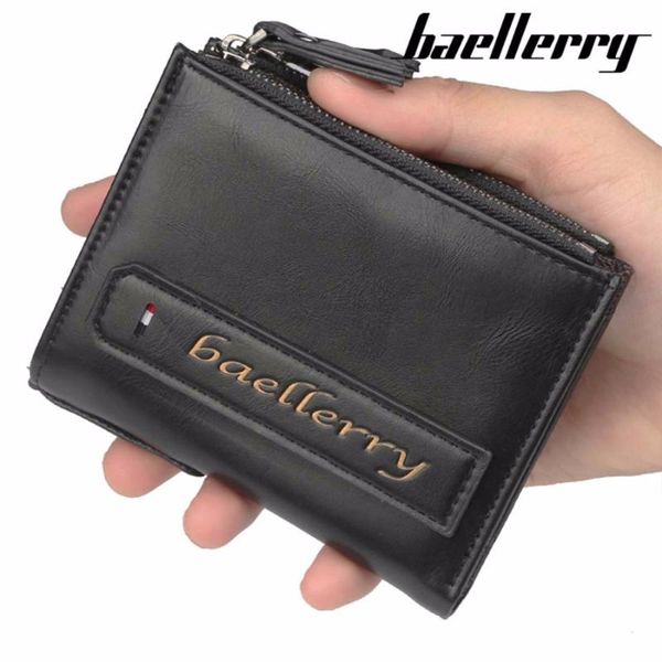 wallets 2021 arrival men pu leather double zipper card holder short style casual note compartmen purse quality, Red;black
wallets 2021 arrival men pu leather double zipper card holder short style casual note compartmen purse quality, Red;black