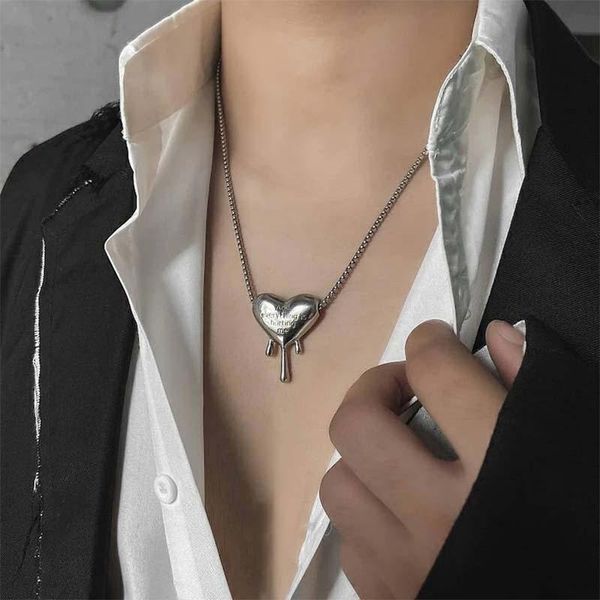 chains ins hip-hop trend creative love necklace simple handsome letter peach heart clavicle chain suitable for party dance wedding, Silver
chains ins hip-hop trend creative love necklace simple handsome letter peach heart clavicle chain suitable for party dance wedding, Silver