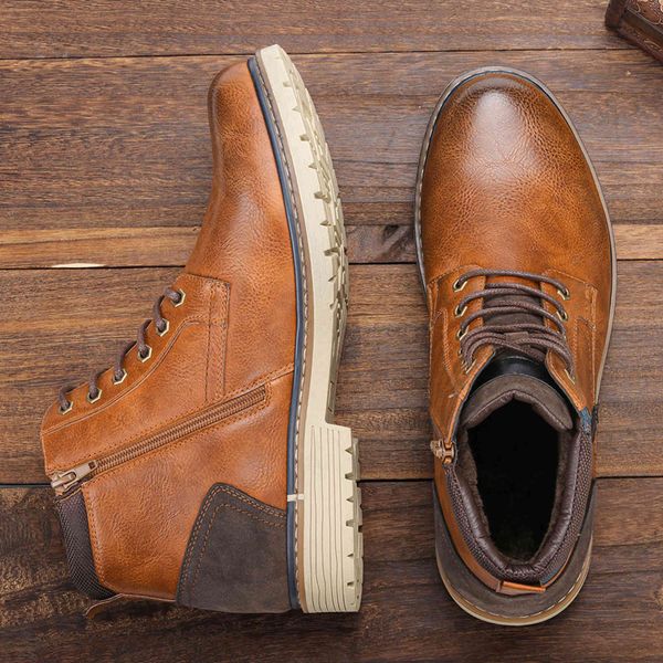 boots martin men's boots, winter shoes, non slip, retro, warm, 40-46 5hzn, Black
boots martin men's boots, winter shoes, non slip, retro, warm, 40-46 5hzn, Black