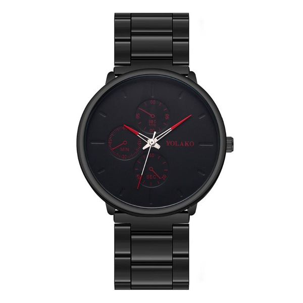 wristwatches 2021 men's watch alloy mesh belt simple fake three-eye casual round dial smart business clock reloj de los hombres, Slivery;brown
wristwatches 2021 men's watch alloy mesh belt simple fake three-eye casual round dial smart business clock reloj de los hombres, Slivery;brown