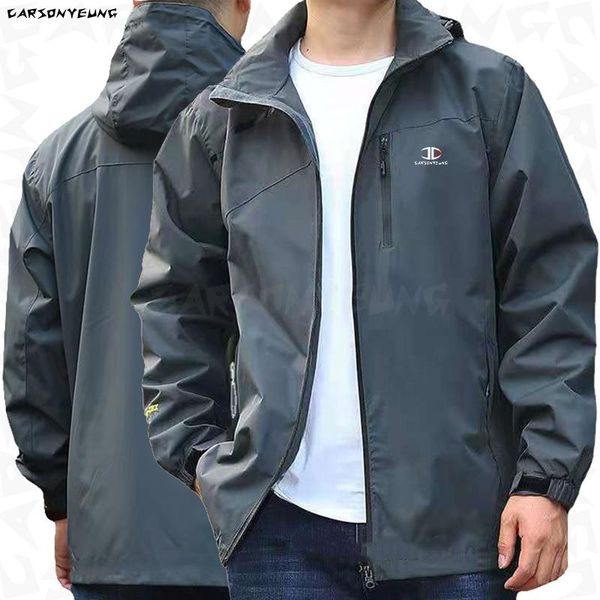men's jackets mens outdoor hiking waterproof hooded windbreaker coat men autumn winter casual jacket ski suit mountaineering wear, Black;brown
men's jackets mens outdoor hiking waterproof hooded windbreaker coat men autumn winter casual jacket ski suit mountaineering wear, Black;brown
