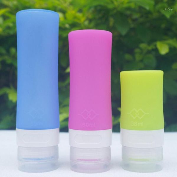 100pcs/lot 38 60 80 ml silicone refillable bottles portable traveler perfume for shampoo bath storage & jars
100pcs/lot 38 60 80 ml silicone refillable bottles portable traveler perfume for shampoo bath storage & jars