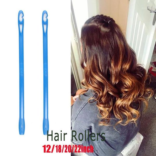 20pcs/40pcs soft hair curler rollers curl bendy diy curlers tool styling plastic curling1, Black
20pcs/40pcs soft hair curler rollers curl bendy diy curlers tool styling plastic curling1, Black
