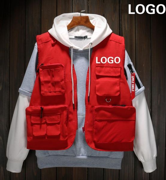 men's vests customizable multi-pocket vest mens outdoor hunting fishing, Black;white
men's vests customizable multi-pocket vest mens outdoor hunting fishing, Black;white