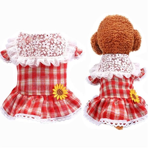 dog apparel 2021 sweety plaid lace flower dresses pet princess tutu dress sleeveless puppy costume teddy wedding
dog apparel 2021 sweety plaid lace flower dresses pet princess tutu dress sleeveless puppy costume teddy wedding