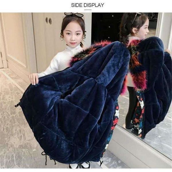 down coat winter girls clothes 10 12 14 years warm jackets fashion print star big fur hoodie teen outerwear, Blue;gray
down coat winter girls clothes 10 12 14 years warm jackets fashion print star big fur hoodie teen outerwear, Blue;gray
