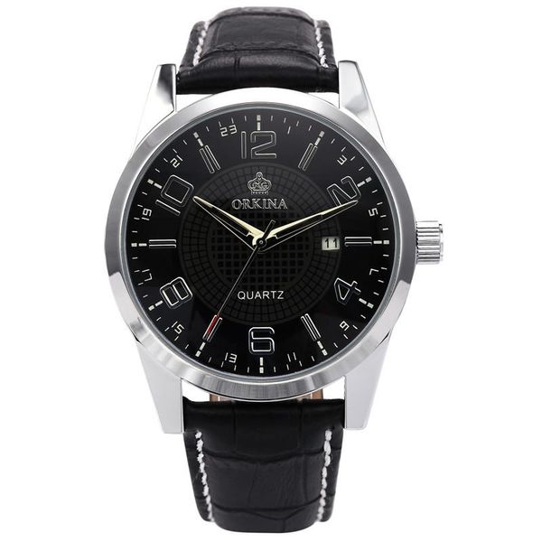wristwatches mg. orkina casual watch women dress watches roman black leather quartz wristwatch for men relogio masculino erkek kol saati, Slivery;brown
wristwatches mg. orkina casual watch women dress watches roman black leather quartz wristwatch for men relogio masculino erkek kol saati, Slivery;brown