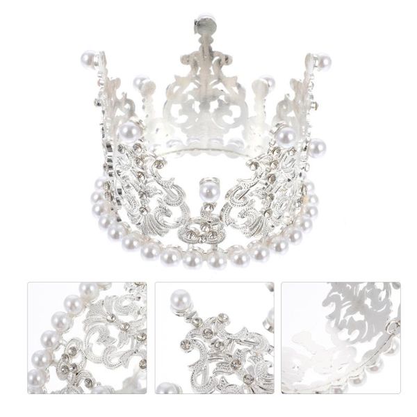 other festive & party supplies 1pc festival cake er decorative crown props delicate pearl adornment
other festive & party supplies 1pc festival cake er decorative crown props delicate pearl adornment