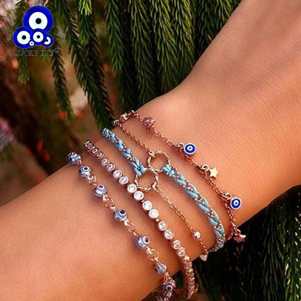 lucky eye star blue turkish evil charm bracelet set alloy gold color adjustable for women female jewelry le660 bracelets, Golden;silver
lucky eye star blue turkish evil charm bracelet set alloy gold color adjustable for women female jewelry le660 bracelets, Golden;silver