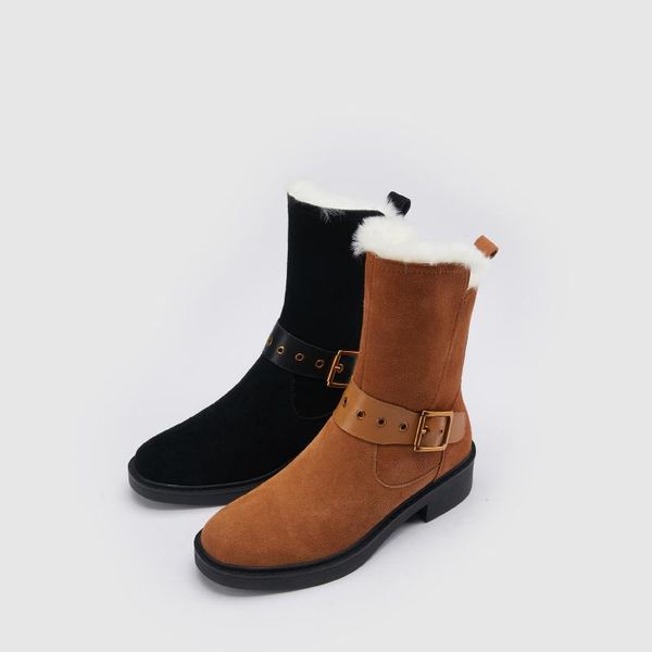 boots woman genuine leather women's for fashion2021 ankle snow women shoes medium heel m05-linggan88-ps132, Black
boots woman genuine leather women's for fashion2021 ankle snow women shoes medium heel m05-linggan88-ps132, Black