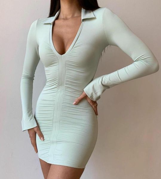 casual dresses wsevypo 2021 autumn women pleated wrapped dress elegant fashion long sleeve lapel v neck mini bodycon office daily wear, Black;gray
casual dresses wsevypo 2021 autumn women pleated wrapped dress elegant fashion long sleeve lapel v neck mini bodycon office daily wear, Black;gray