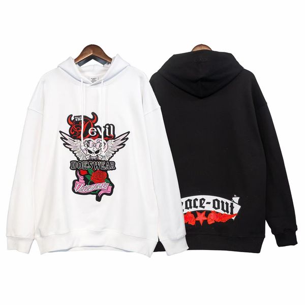 hoodie men black white heavy embroidery hoodies sweatshirts casual fleece sweatshirt men's women
hoodie men black white heavy embroidery hoodies sweatshirts casual fleece sweatshirt men's women