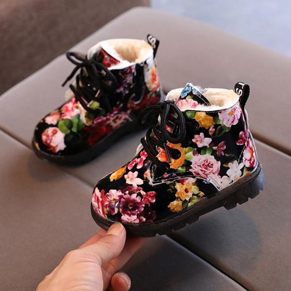 boots winter girls short flower print cute kids warm cotton shoes child snow boys cow muscle soft bottom boot, Black;grey
boots winter girls short flower print cute kids warm cotton shoes child snow boys cow muscle soft bottom boot, Black;grey