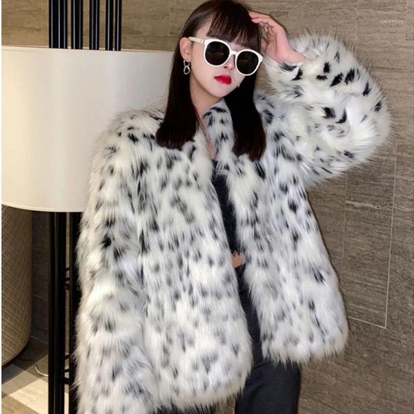 women's fur & faux winter notched collar hairy shaggy tuscan cat leopard jacket furry women short outerwear mt133, Black
women's fur & faux winter notched collar hairy shaggy tuscan cat leopard jacket furry women short outerwear mt133, Black