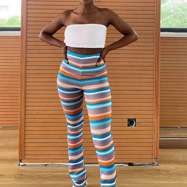 women's pants & capris fall clothes striped contrast knitting leisure women overalls club outfits y2k streetwear wholesale items, Black;white
women's pants & capris fall clothes striped contrast knitting leisure women overalls club outfits y2k streetwear wholesale items, Black;white