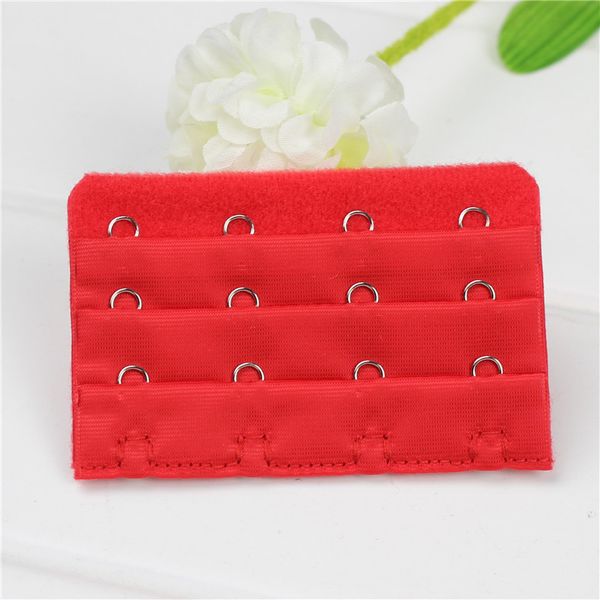 3 rows 4 hooks extension buckle stainless steel bulk 3 rows 4 buttons bra extender underwear hook eye factory direct sales wholesale, Red;black
3 rows 4 hooks extension buckle stainless steel bulk 3 rows 4 buttons bra extender underwear hook eye factory direct sales wholesale, Red;black