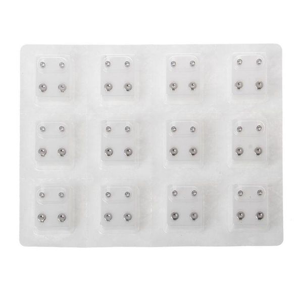 dangle & chandelier 12 pairs steel hypoallergenic ear piercing earrings 3mm clear cz studs, Silver
dangle & chandelier 12 pairs steel hypoallergenic ear piercing earrings 3mm clear cz studs, Silver