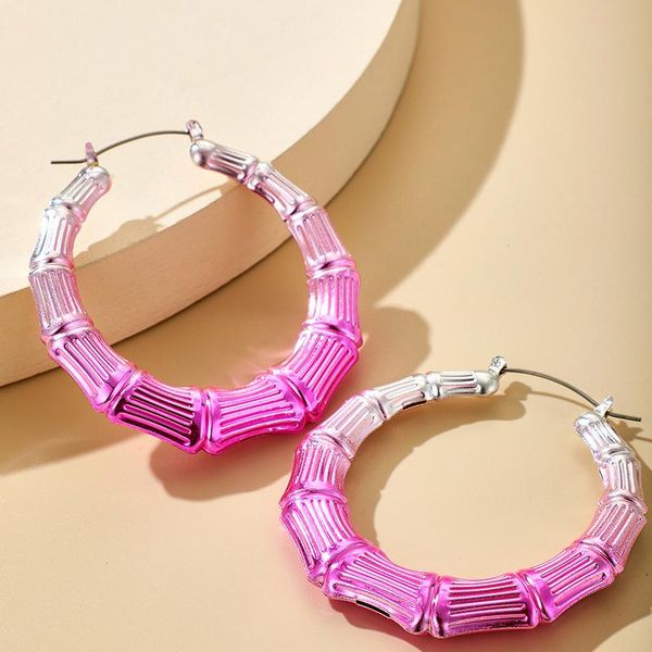 hoop & huggie 2021 big circle round earrings for women's fashion statement colorful punk charm metal loops drop party jewelry, Golden;silver
hoop & huggie 2021 big circle round earrings for women's fashion statement colorful punk charm metal loops drop party jewelry, Golden;silver
