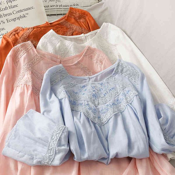 women's blouses & shirts ethnic blouse embroidered bell three quarter sleeve flare lace lockstitch loose sweet pullover set5, White
women's blouses & shirts ethnic blouse embroidered bell three quarter sleeve flare lace lockstitch loose sweet pullover set5, White