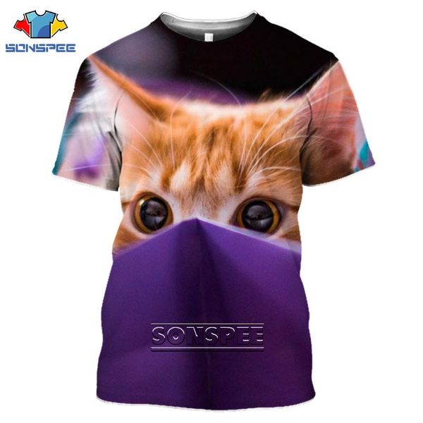 men's t-shirts sonspee cat animal men women 3d t-shirt harajuku pet printing hairy cute kawaii summer fashion casual short sleeve o-nec, White;black
men's t-shirts sonspee cat animal men women 3d t-shirt harajuku pet printing hairy cute kawaii summer fashion casual short sleeve o-nec, White;black