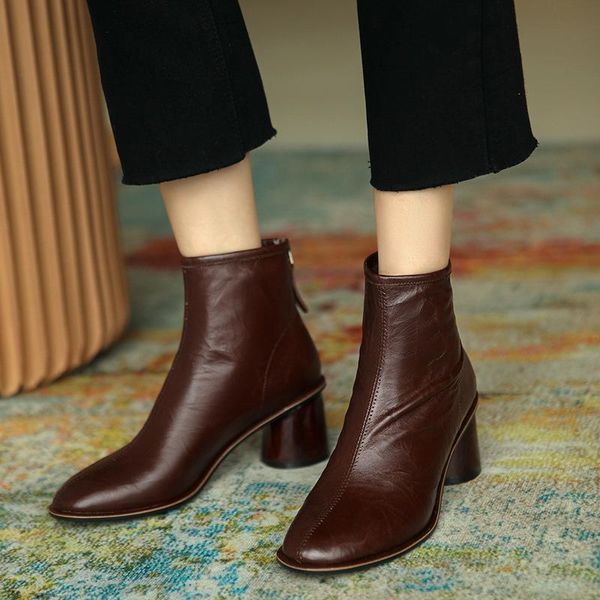 boots eshtonshero winter woman shoes ankle leather zipper high heels round toe black elegant sweet style women size 3-9
boots eshtonshero winter woman shoes ankle leather zipper high heels round toe black elegant sweet style women size 3-9