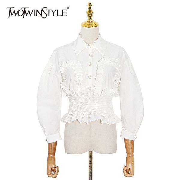 white patchwork shirt for women lapel long sleeve tunic short blouse female spring fashion clothing 210524
white patchwork shirt for women lapel long sleeve tunic short blouse female spring fashion clothing 210524