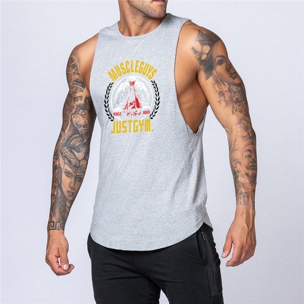 brand bodybuilding sleeveless sportswear tank mens men gym clothing cotton fashion sweatshirt fitness vest workout tees, White;black
brand bodybuilding sleeveless sportswear tank mens men gym clothing cotton fashion sweatshirt fitness vest workout tees, White;black