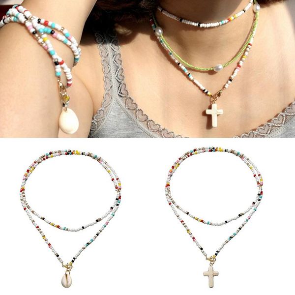 colorful bead necklace layered handmade choker fashion beaded layer bohemian pendant women jewellery chokers, Golden;silver
colorful bead necklace layered handmade choker fashion beaded layer bohemian pendant women jewellery chokers, Golden;silver