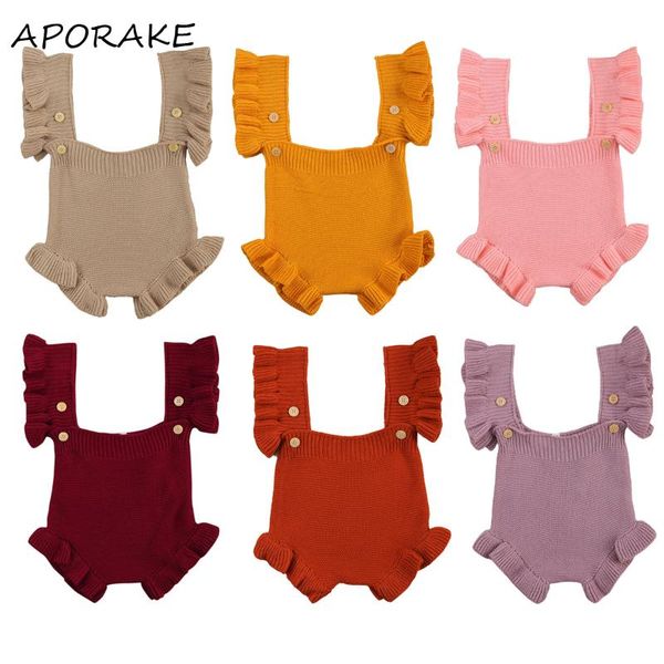 cute 0-24m infant baby gir boy knited romper overalls winter fall solid ruffle button playsuit sweater outfit 6 colors jumpsuits, Blue
cute 0-24m infant baby gir boy knited romper overalls winter fall solid ruffle button playsuit sweater outfit 6 colors jumpsuits, Blue