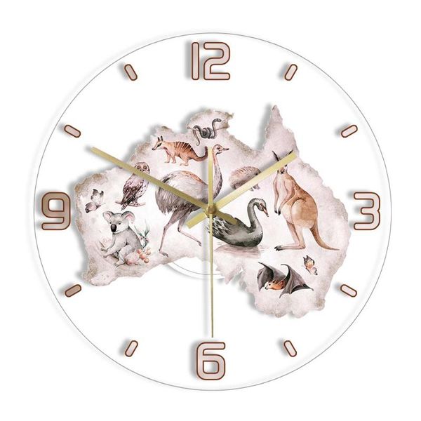 wall clocks watercolor australian animals exclusive clock aussie wildlife nursery bedroom art décor modern design silent acrylic
wall clocks watercolor australian animals exclusive clock aussie wildlife nursery bedroom art décor modern design silent acrylic