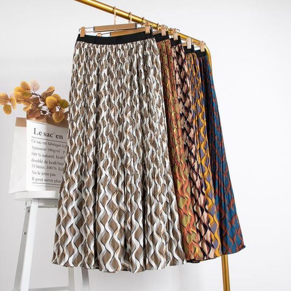 chiffon printed pleated spring women skirts summer vintage thin a line autumn high waist femme, Black
chiffon printed pleated spring women skirts summer vintage thin a line autumn high waist femme, Black
