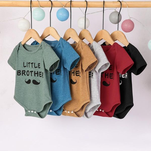 # letter print born infant baby boys bodysuits girls short sleeve romper bodysuit outfits ropa rompers, Blue
# letter print born infant baby boys bodysuits girls short sleeve romper bodysuit outfits ropa rompers, Blue