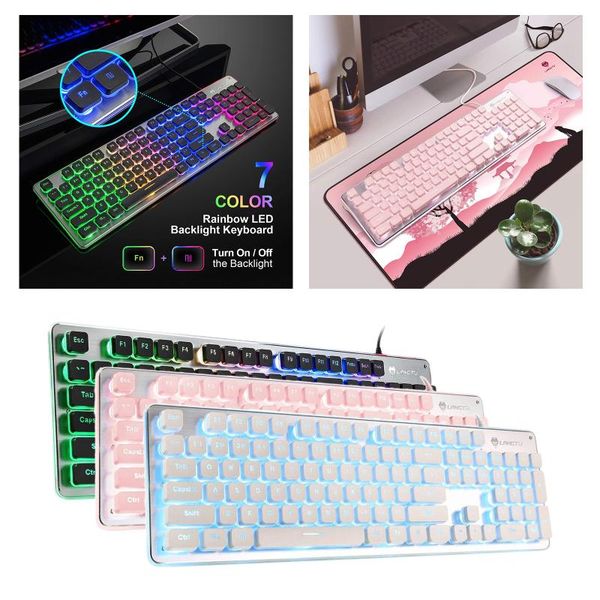 keyboards membrane gaming keyboard for study all-metal panel dedicated media keys
keyboards membrane gaming keyboard for study all-metal panel dedicated media keys