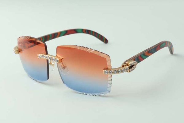 2021 high-end designers sunglasses 3524022 xl diamond cutting lens natural peacock wooden legs glasses, size: 58-18-135mm, White;black
2021 high-end designers sunglasses 3524022 xl diamond cutting lens natural peacock wooden legs glasses, size: 58-18-135mm, White;black