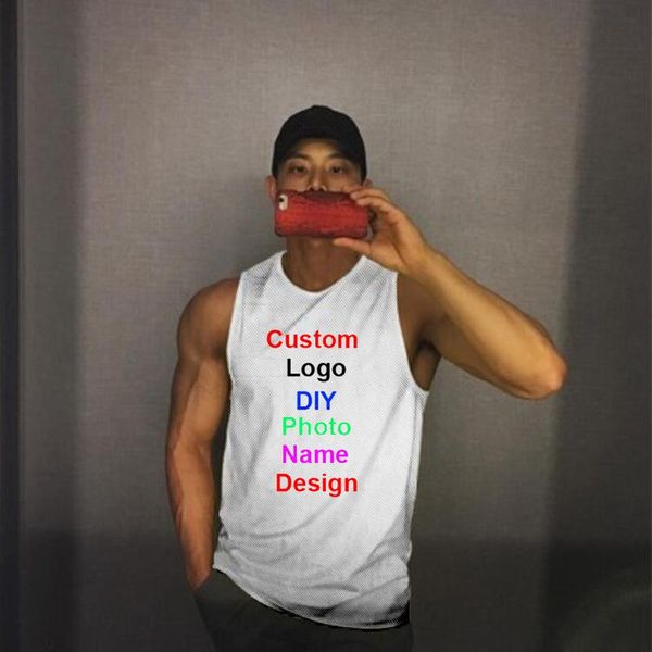 men' tank customize with your own logo brand fashion workout quick dry men gym clothing singlets sleeveless fitness vest, White;black
men' tank customize with your own logo brand fashion workout quick dry men gym clothing singlets sleeveless fitness vest, White;black