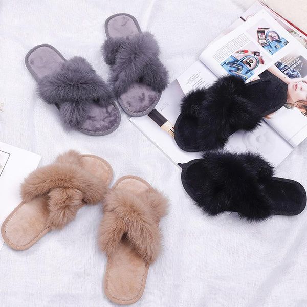 cross belt hair cotton slipper designer lovely flat heel shoes cute plush slide comfortable brief flip flop slippers, Black
cross belt hair cotton slipper designer lovely flat heel shoes cute plush slide comfortable brief flip flop slippers, Black