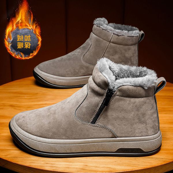shoes warm and cold proof winter fashion snow boots men's plush thickened high northeast big cotton outdoor, Black
shoes warm and cold proof winter fashion snow boots men's plush thickened high northeast big cotton outdoor, Black