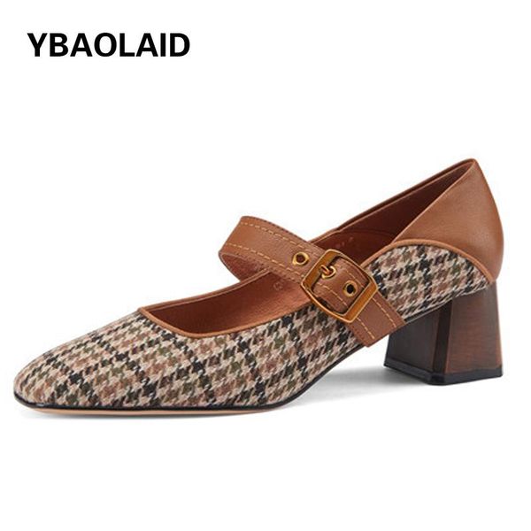 dress shoes french vintage lattice mary jane single 2021 square toe metal belt buckle thick heel mature temperament pumps, Black
dress shoes french vintage lattice mary jane single 2021 square toe metal belt buckle thick heel mature temperament pumps, Black