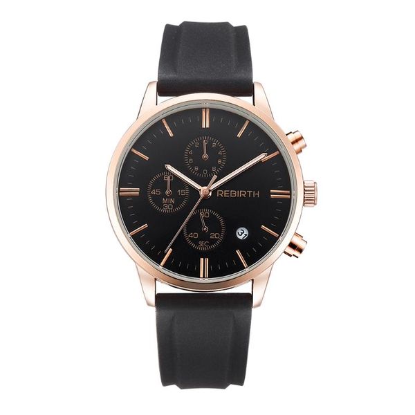 wristwatches rebirth-095 rubber strap men hand watches auto-date rebirth brand quartz business wrist watch, Slivery;brown
wristwatches rebirth-095 rubber strap men hand watches auto-date rebirth brand quartz business wrist watch, Slivery;brown